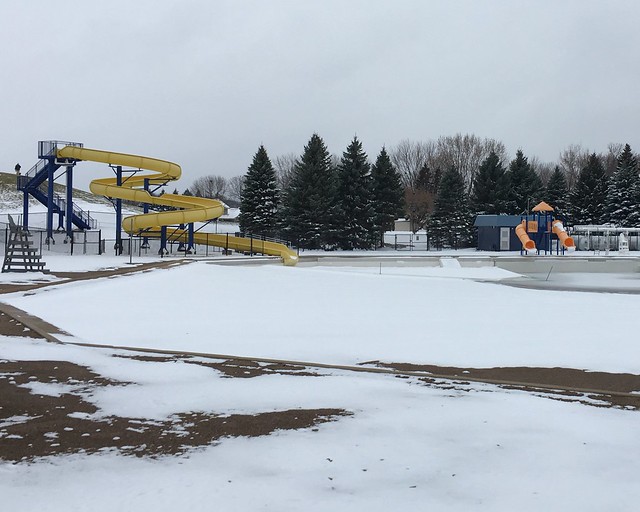 333/365: Water Park in Snow