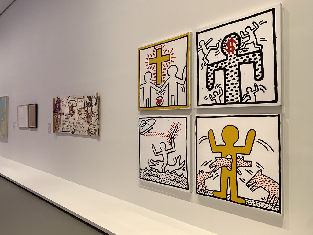 Keith Haring / Basquiat exhibition