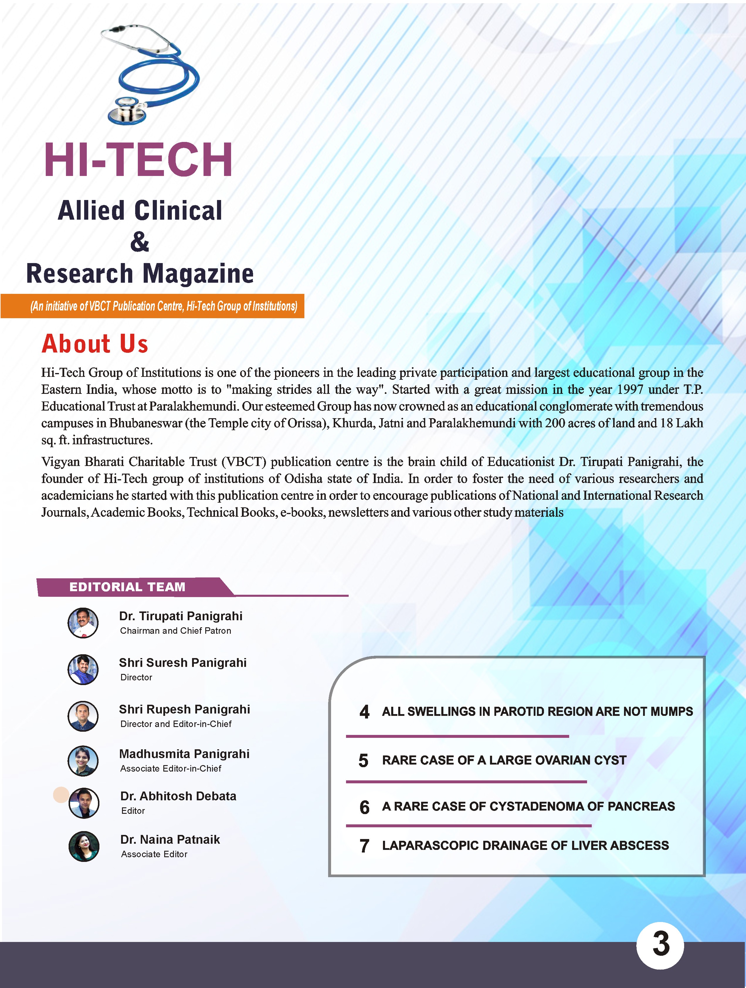 Hi-Tech Case Report - November 2019