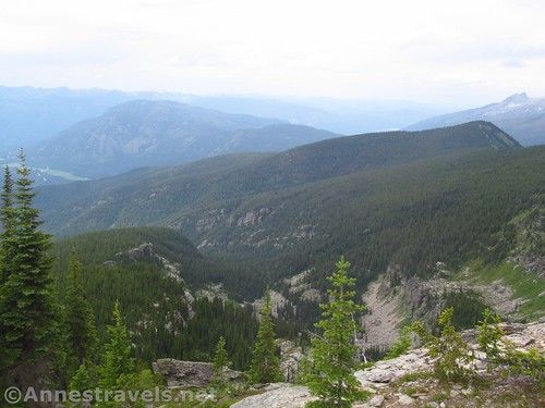 More views from Chicago Peak, Cabinet Mountains Wilderness, Montana