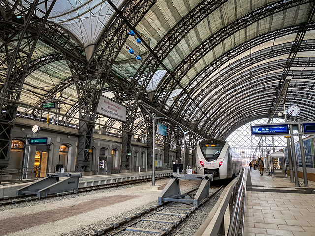 Dresden Hauptbahnhof - Dresden Germany