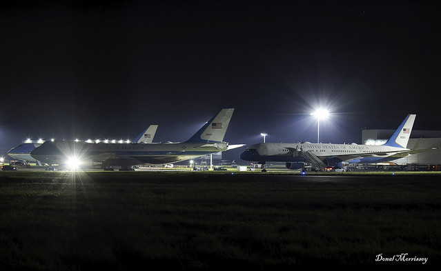 USAF (PAS) VC-25A 92-9000, 82-8000 & C-32A 98-0002