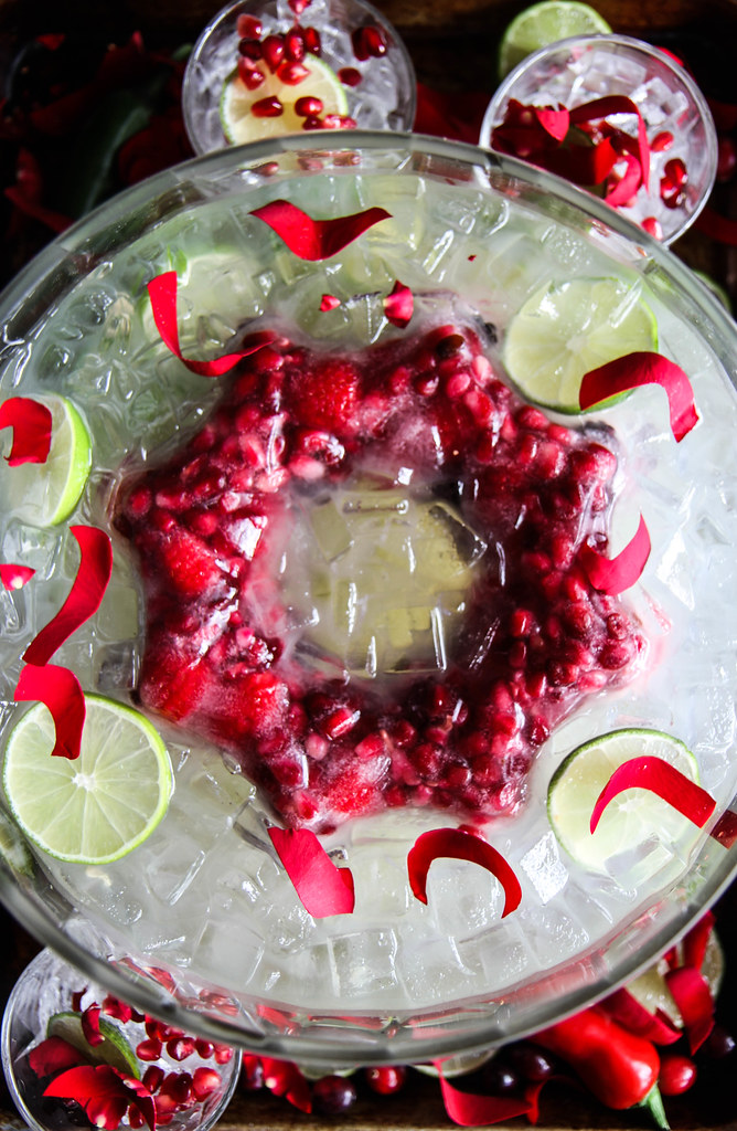 Christmas Margarita Punch from HeatherChristo.com