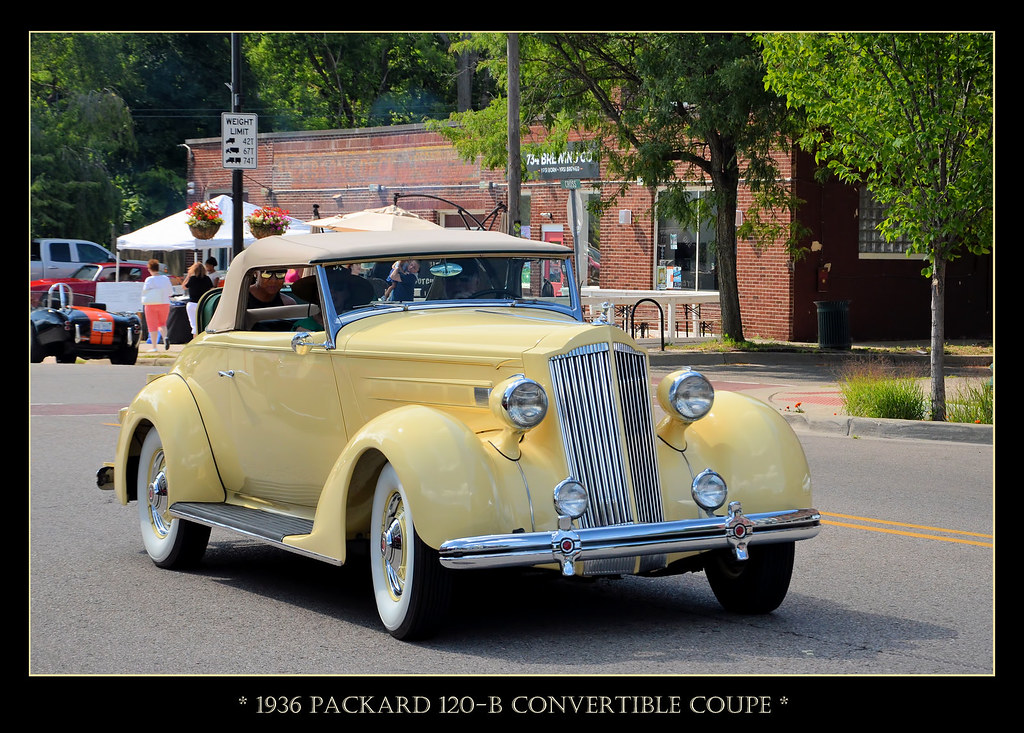 1936 Packard 120-B Convertible Coupe