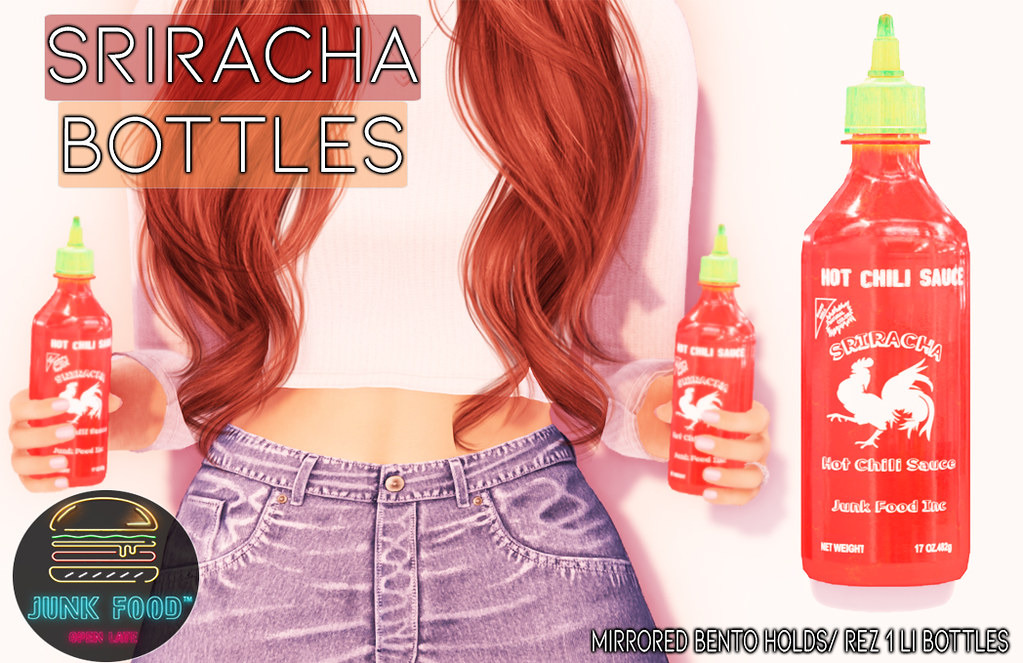 Junk Food – Sriracha Bottles Ad