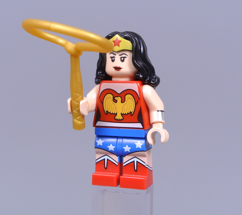 WONDER WOMAN CHRISTMAS DC COMIICS MINIFIGURE FIGURE USA SELLER NEW FITS LEGO 