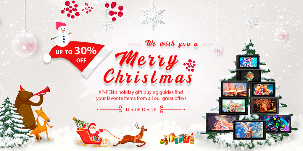 Xp Pen Christmas Deals 19 Graphicstablet