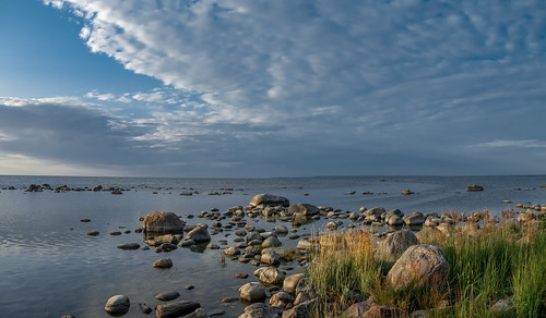 suurupi summer coast sea shore cape seascape landscape evening trip estonia pentax
