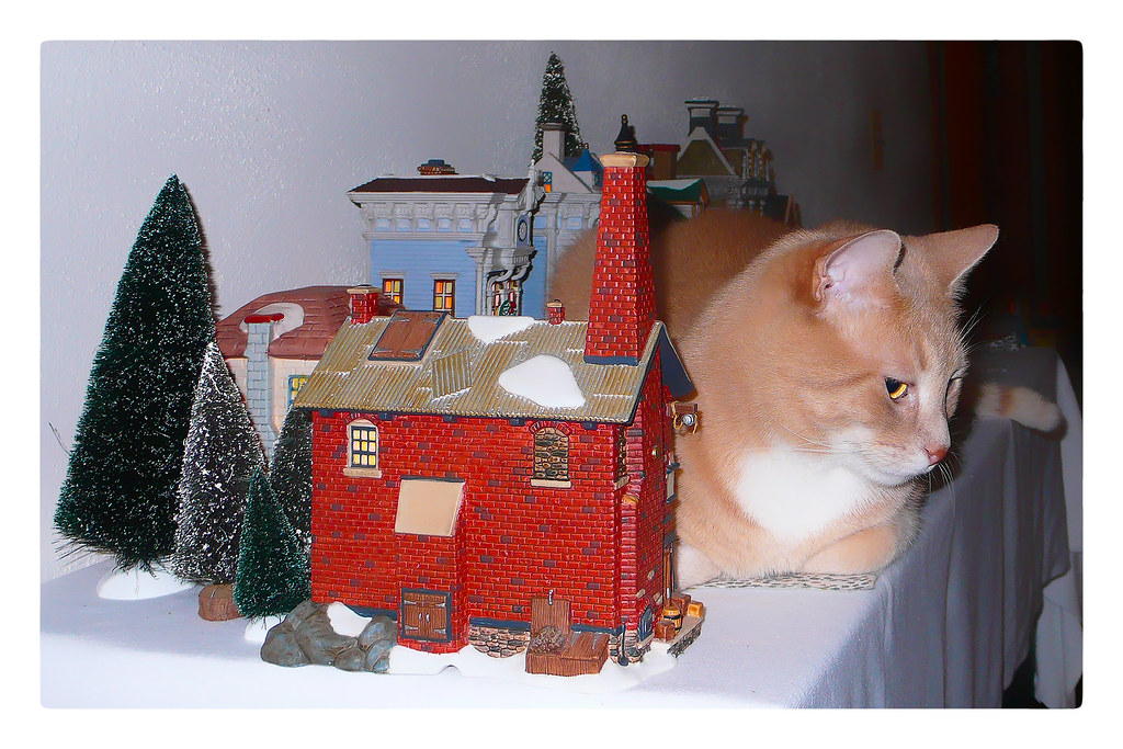 Liam visits the Christmas Village`