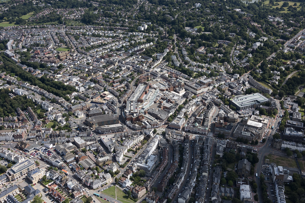 Royal Tunbridge Wells aerial image