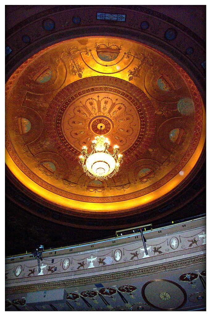 Cleveland Ohio - Playhouse Square - State Theatre - Interior Auditorium - AKA - KeyBank State Theatre
