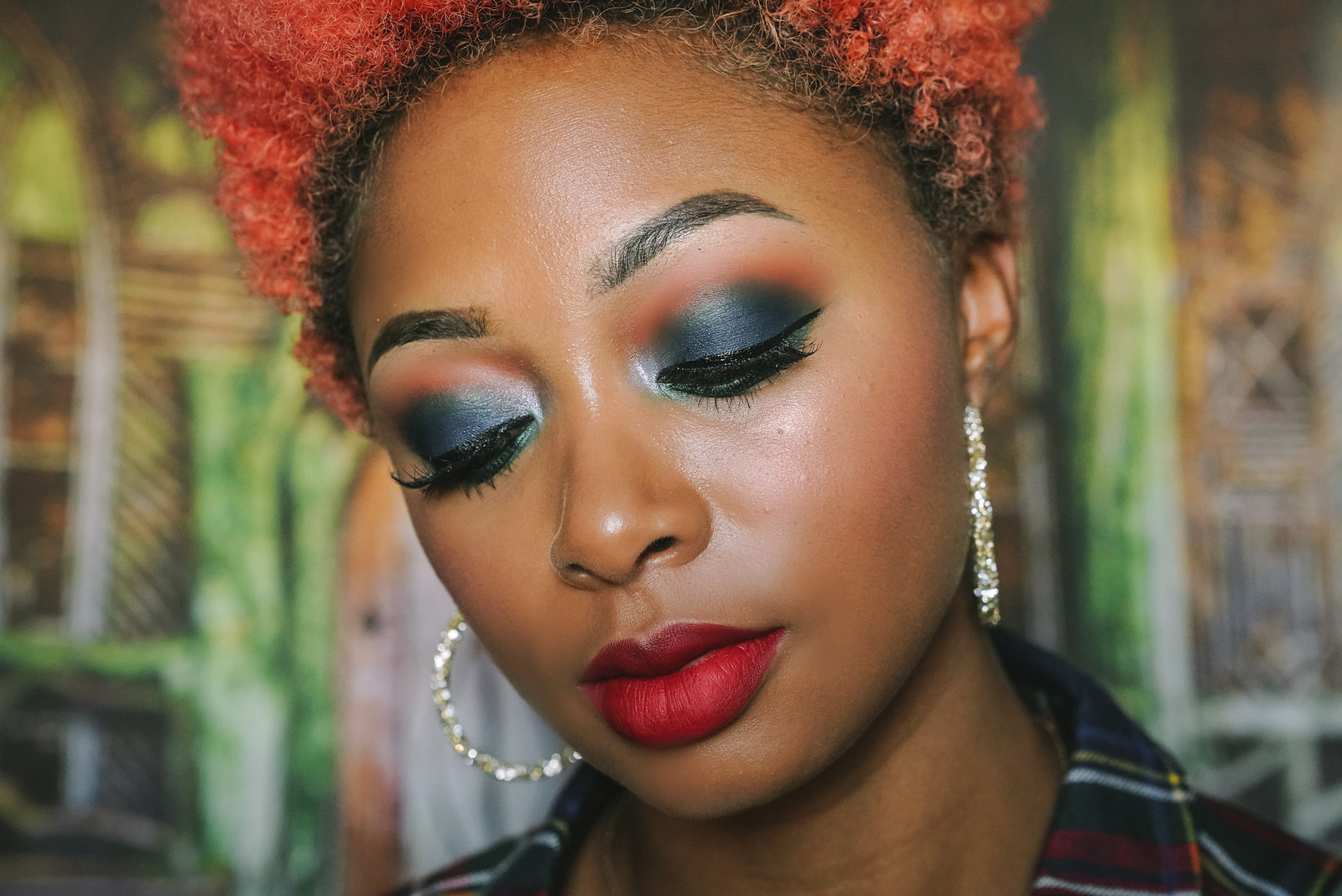 colourpop christmas makeup tutorial