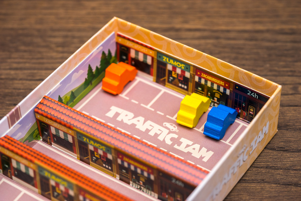 traffic jam juego board game
