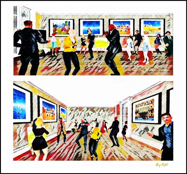 🌻You Should Be Dancing!!! Art Exhibit Opening!!!🌻