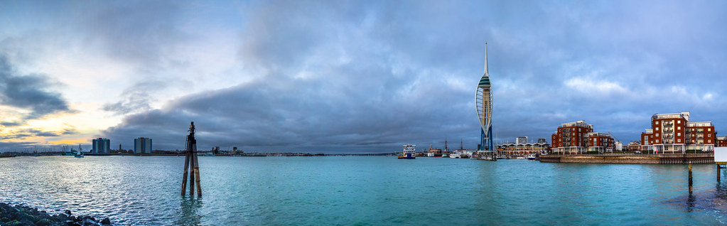 Portsmouth Harbour Panorama