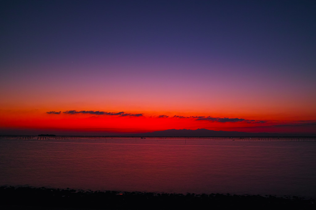 DP1M4403 有明海残照 Ariake Bay Sunset