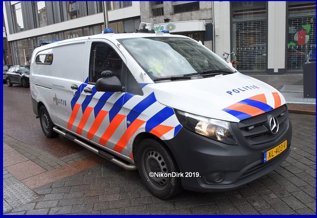Dutch Police MB Prison Van.