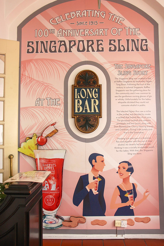 Raffles Hotel ja Singapore Sling