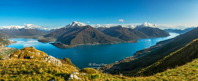 Panoramic View of Como Lake