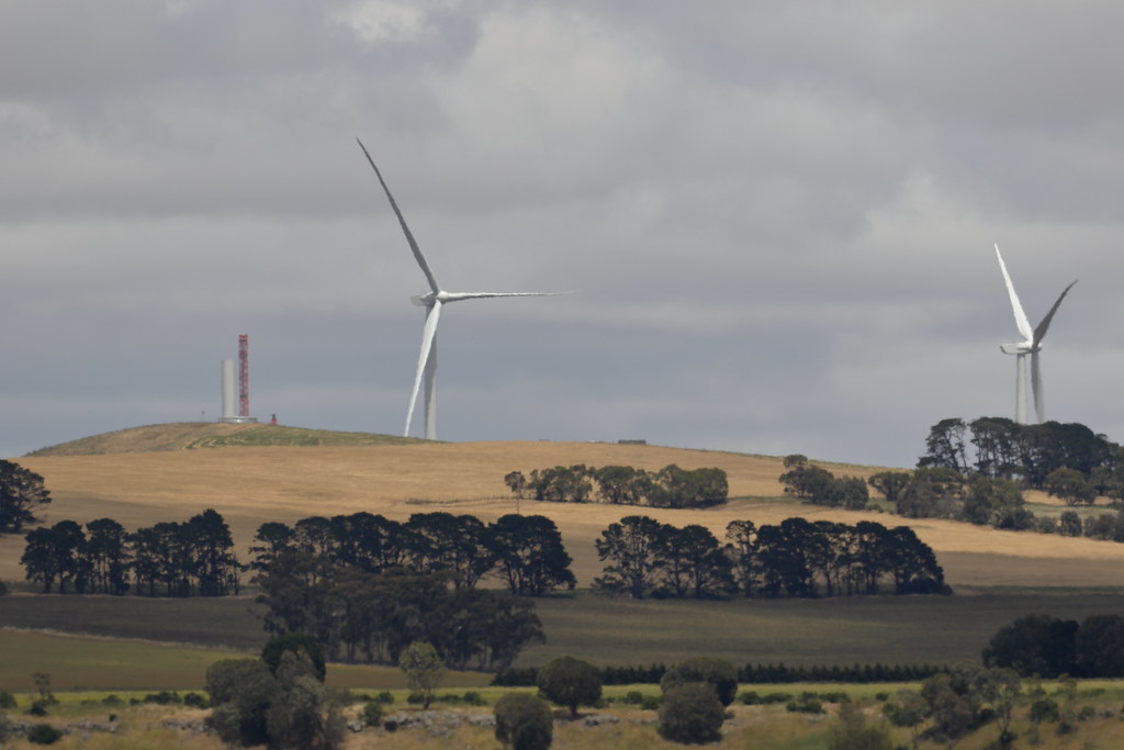 Уинди Хилл Австралия электростанция.