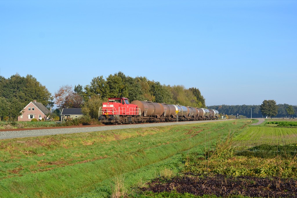 🇳🇱 DB Cargo 6455 + trein 63480 te Beerzerveld