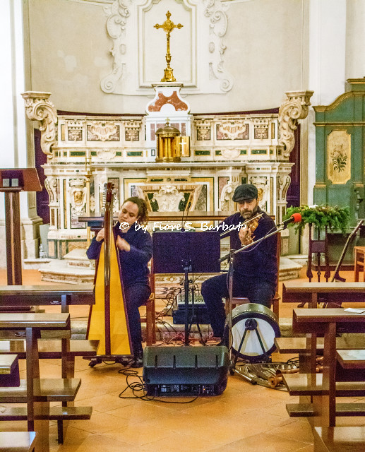 Lioni (AV), 2019, I Riti di Fuoco. Chiesa della Annunziata.
