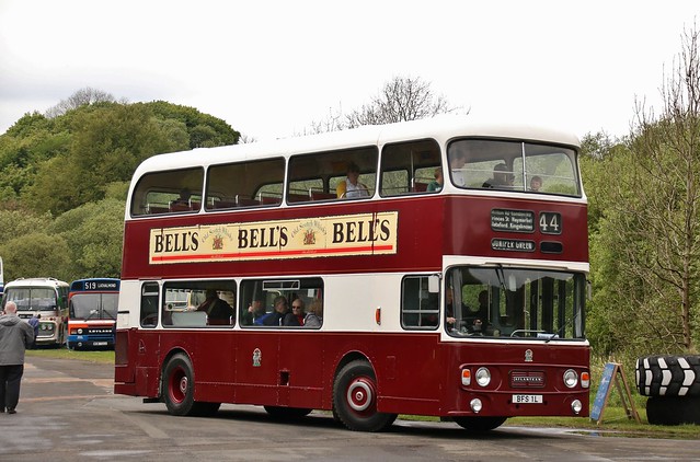 Preserved Edinburgh Corporation (Lothian) BFS 1L aka 'Basil' (1) | 2019 SVBM Open May Day Internal Shuttles | Scottish Vintage Bus Museum, Fife