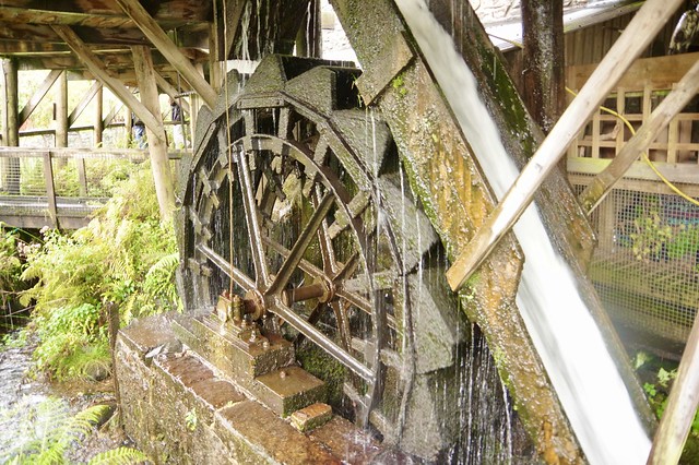 Working Water Wheel