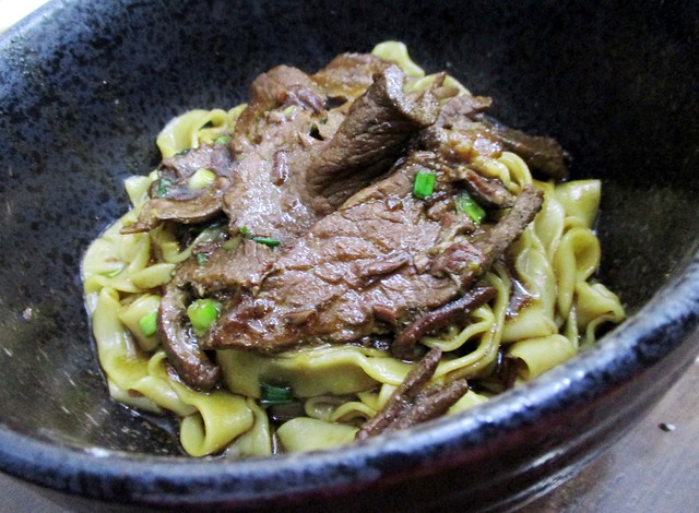 Thanksgiving beef noodles, dry