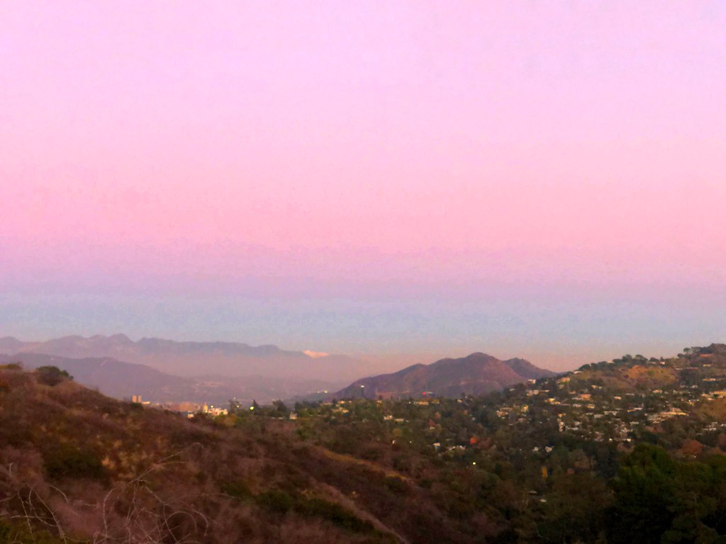 Sunset in California
