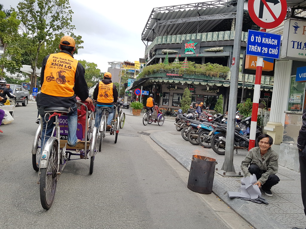 Day 4: 顺化人力三轮车 Hue Manpower Tricycle @ 順化 Hue, Vietnam