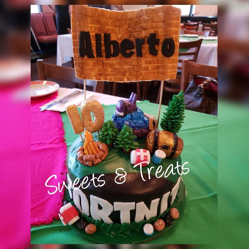Cake from Sweets and Treats by Janie Solis