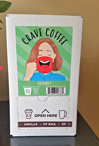 Crave Hazelnut Flavored Coffee Pods Review @SMGurusNetwork #MySillyLittleGang #HGG19