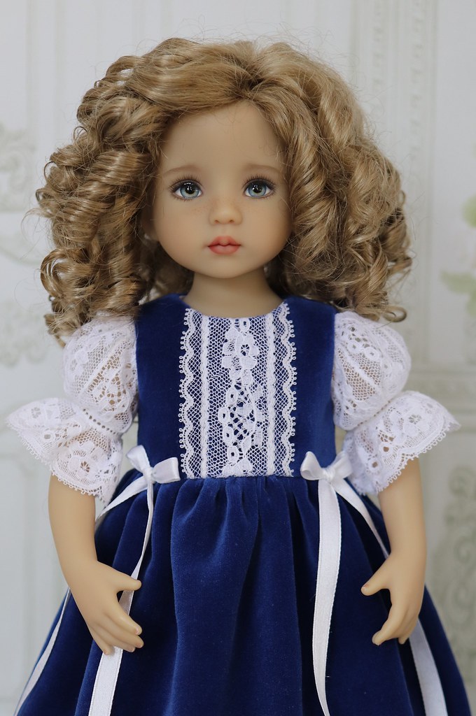 RoyalBlueVelvet (11) | Doll Heirloom Designs | Flickr