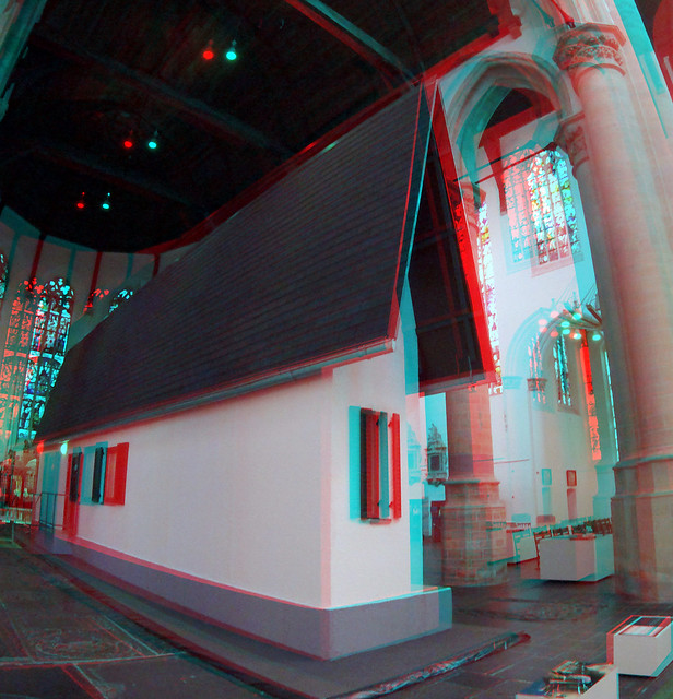 Narrow House in Oude Kerk Delft 3D GoPro