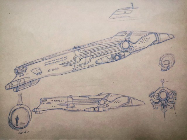 Concept sketch: The Nautilus