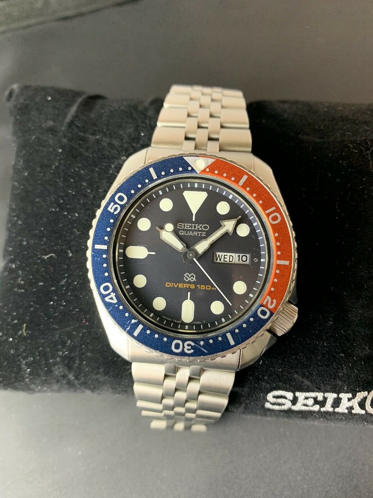 Sold: 1981 Seiko 7548-700F w/ Uncle Seiko Z199 $ USD | Wrist Sushi -  A Japanese Watch Forum
