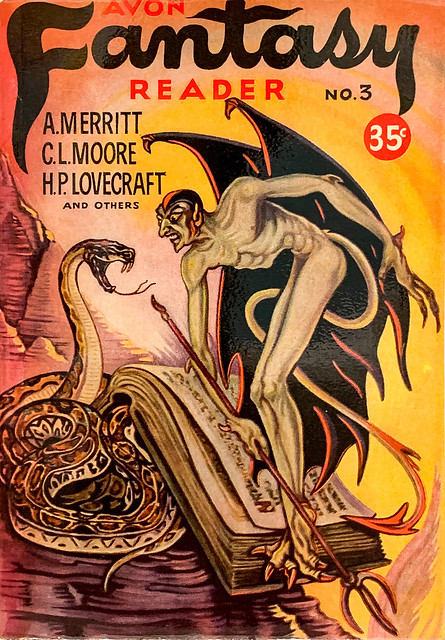 Avon Fantasy Reader No. 3 (Apr. 1947). Uncredited Cover Art. Digest Size