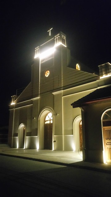 Así luce la renovada Iglesia de La Virgen de la Candelaria en el pueblo de Chanco