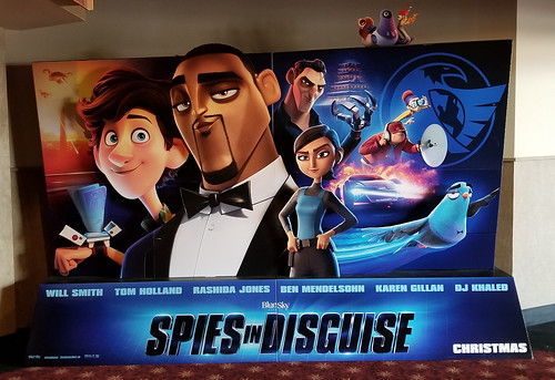 Spies in Disguise Movie Standee