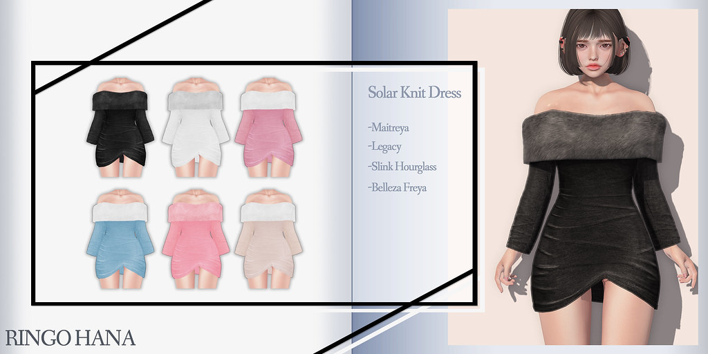 RINGO HANA – Solar Knit Dress @ ｅｑｕａｌ１０