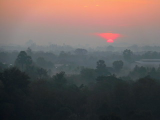 Sunrise from the Haus Hotel in Udon Thani 2