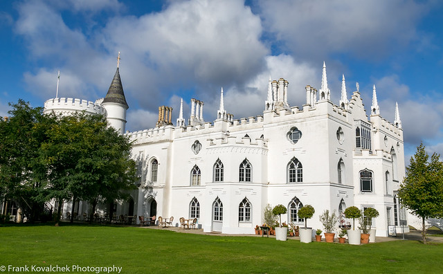 Outside the Strawberry Hill House