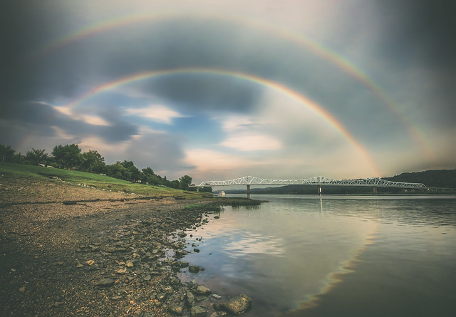 Rainbow over Madison
