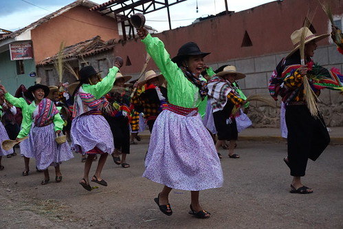 Elementary School Parade in Chinchero by Claire Dickerson