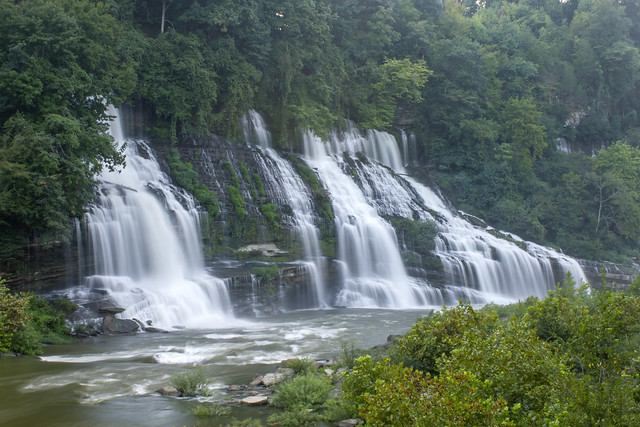 Twin Falls, Caney Fork River, Rock Island SP, White and Warren County, Tennessee 12