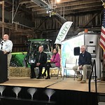 20191212-OSEC-DL-21561 Agriculture Secretary Sonny Perdue makes a stop on Thursday, December 12, 2019 at a Broadband ReConnect event in Stanton, Iowa. The ReConnect Program Grant will increase e-connectivity, benefiting 477 households, 35 farms and 21 businesses in Montgomery and Page counties. USDA photo by Darin Leach