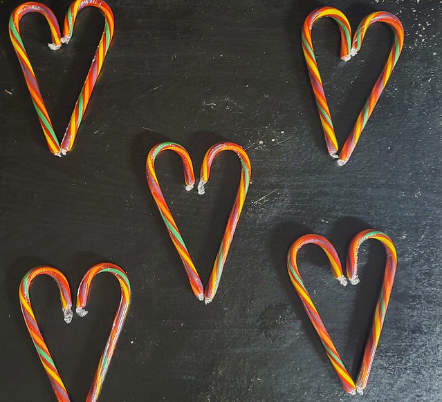 Candy Cane Hearts
