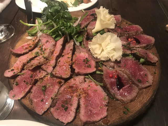 Lamb steak and smoked lamb @Lamb Meat Tender, Tokyo