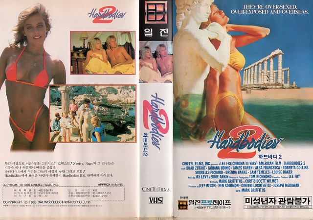 Seoul Korea vintage VHS cover art for 